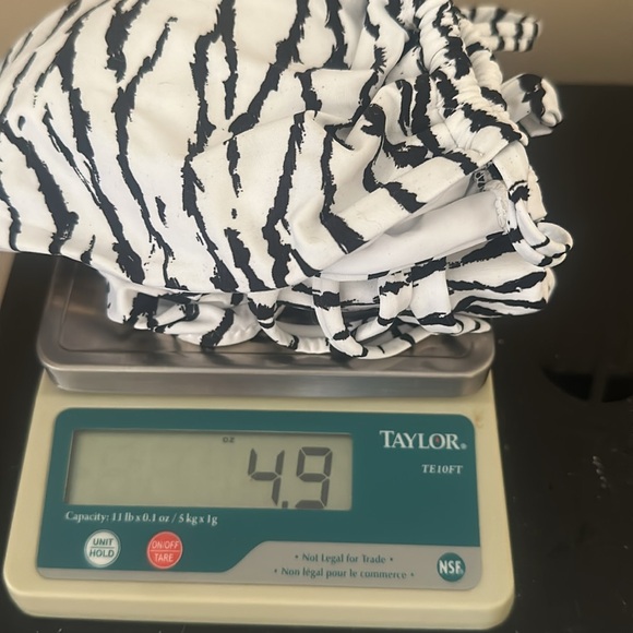 melissa Odabash bikini new, Grenada top/Bottom tiger, black and white - Picture 9 of 13